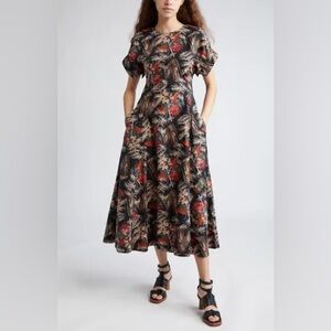 Ulla Johnson NWT Devon Midi Dress